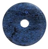 Lebensquelle Plus Blauer Dumortierit Edelstein Donut | Ã 40 mm Edelstein AnhÃ¤nger