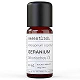 Geranium Ãl (Rosengeranie) - reines Ã¤therisches Ãl von wesentlich. - 100% naturrein aus der Glasflasche (10ml)